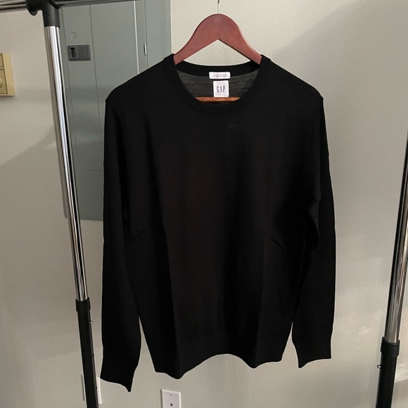 NWT GAP Crew Neck Sweater in Merino Wool - Picture 1 of 7